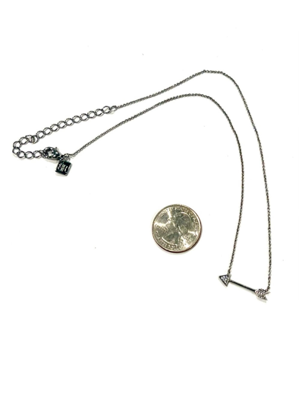 Banana Republic Dainty Necklace Arrow Pendant